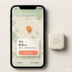 GPS Tracker for Dogs – Real-Time Location Smart Pet Tracker