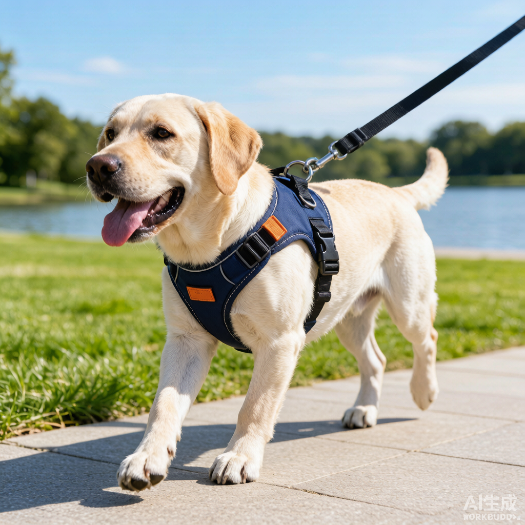 No Pull Dog Harness for Large Dogs – Padded No-Choke Training Harness